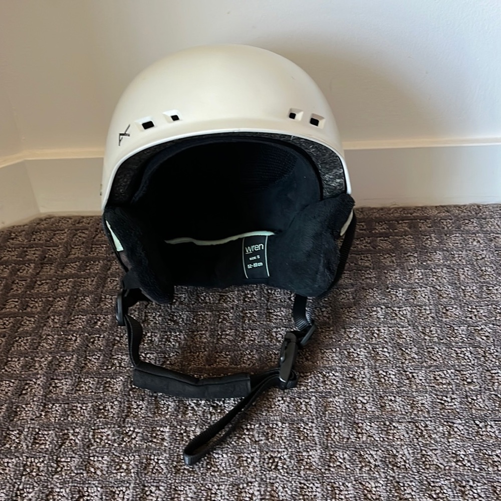 Anon white snowboard/ski helmet